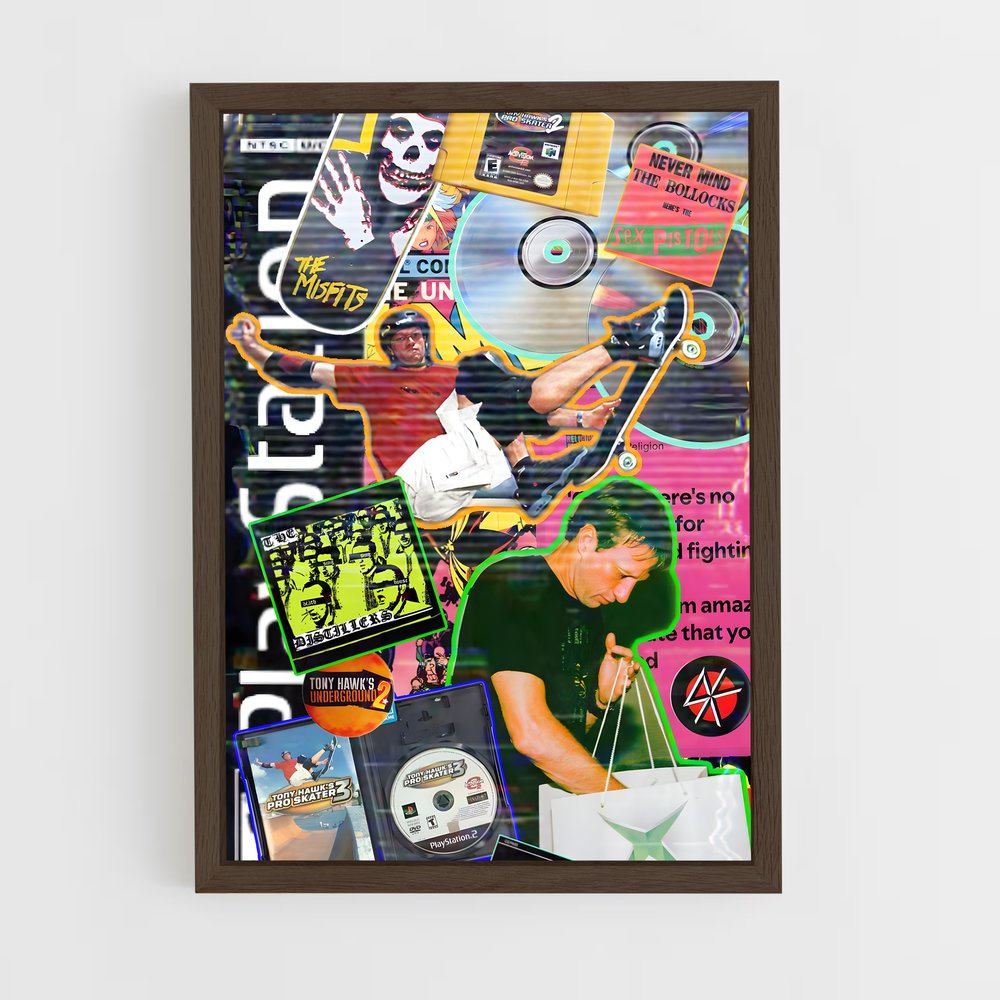 Poster Music Fusion – affiche Skateboard (vue 5)
